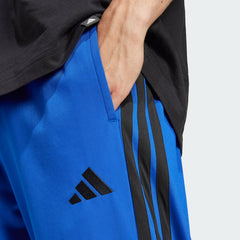 Men's 3 Stripes Tricot Regular Fit Open Hem Track Pants