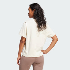 Women's Camo Crop Infilled Logo Tee
