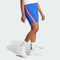 Women's Future Icons 3-Stripes Biker Shorts (Plus Size)