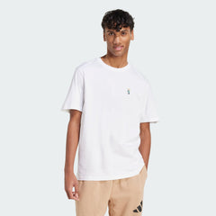 Men's Dog Sock Patch Graphic Tee