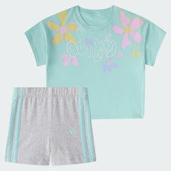 Kids' INF CTN WAIST TEE BIK SHRT ST
