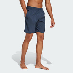 Men's Solid CLX Classic Length Swim Shorts