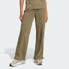 Women's Essentials Small Logo Feel Cozy Open-Hem Pants