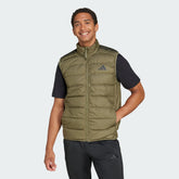 Men's Essentials 3-Stripes Light Down Vest