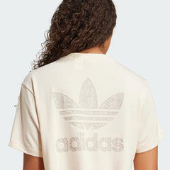 Women's Snakeskin Trefoil Tee