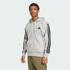 Men's Essentials 3-Stripes Fleece Hoodie
