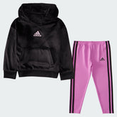 Kids' Silken Fleece Pullover and Tights Set