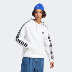Men's Essentials Fleece 3-Stripes Hoodie