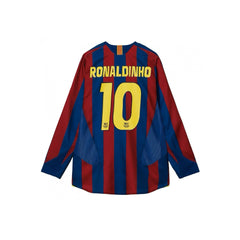 FC Barcelona Re-Issue 2005/06 Ronaldinho #10 Home Jersey 'Multicolor' (2026)