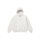 Supreme x MM6 Maison Margiela Box Logo Zip Up Hooded Sweatshirt 'White' (2026)