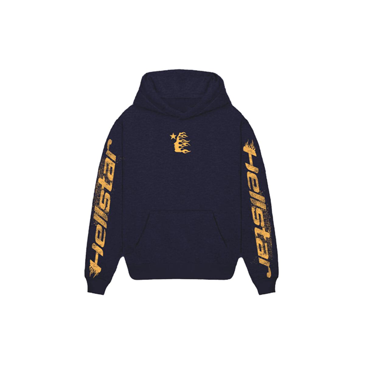 HELLSTAR Speed Hoodie 'Navy/ Gold' (Overseas Exclusive 2023)