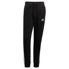 Men's Essentials French Terry Tapered-Cuff 3-Stripes Pants