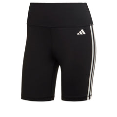 Women's Training 3 Stripes High Waisted Short Leggings