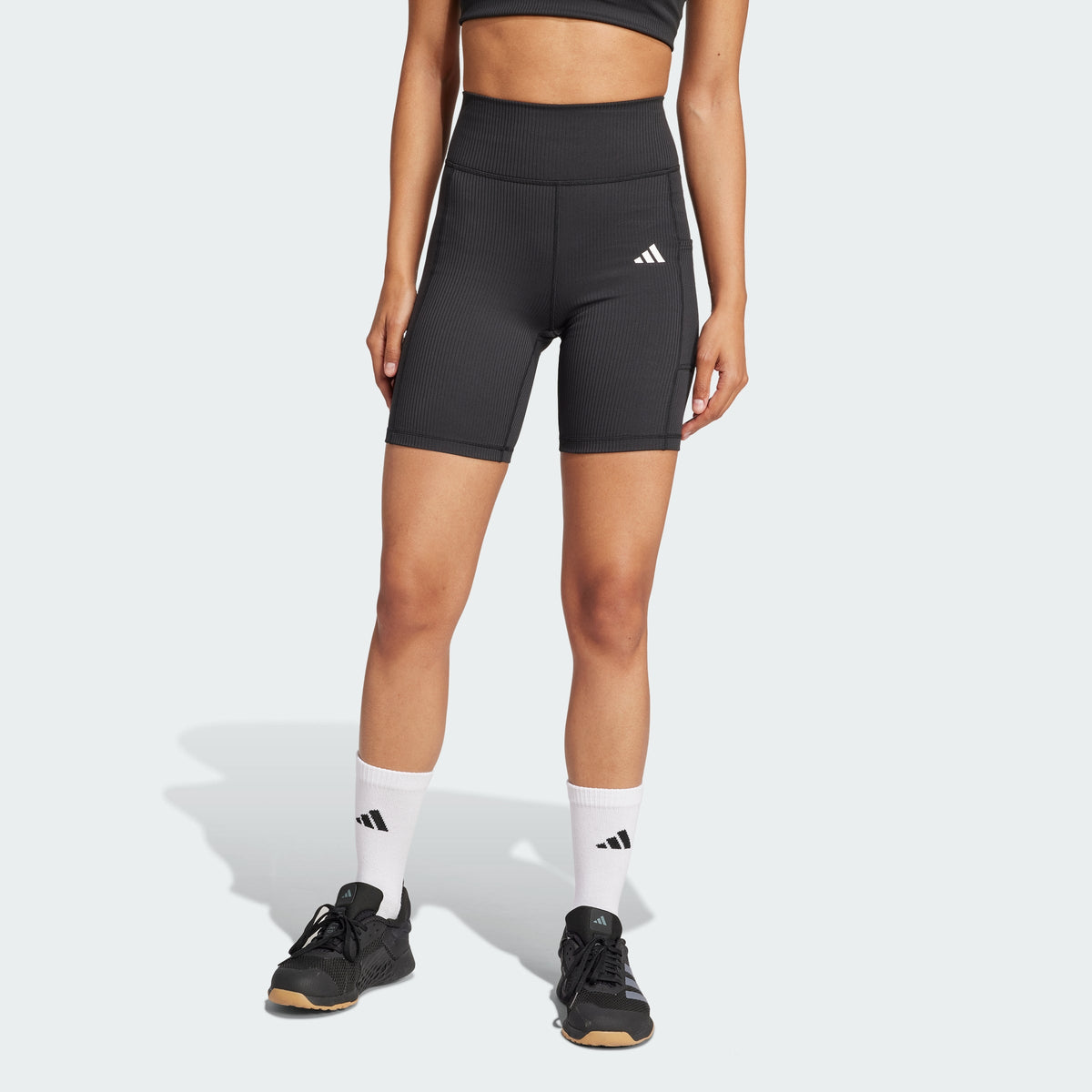 Women's Optime Rib Short Leggings