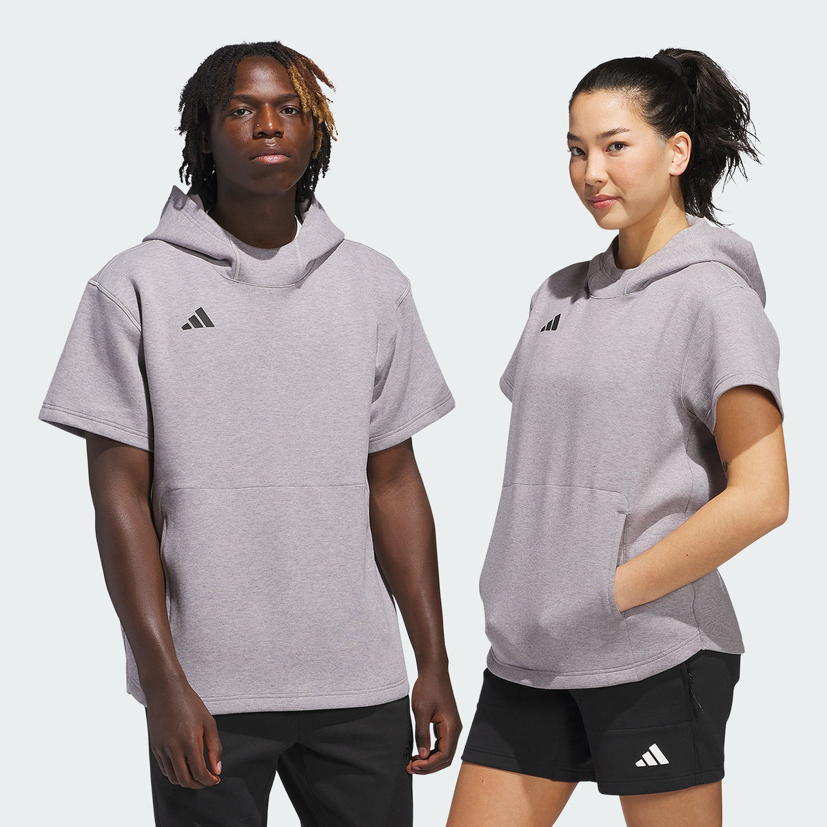Men's Dugout Short Sleeve Hoodie (Gender Neutral)