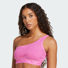Women's Ribbed One-Shoulder Top