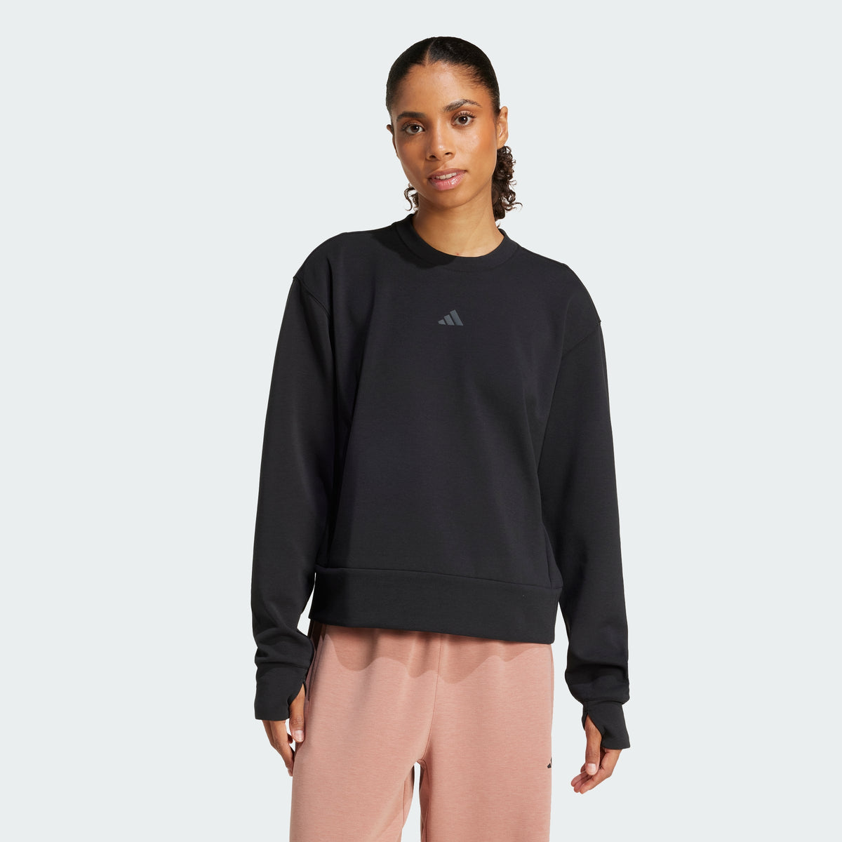 Women's Designed-for-Training Warm-Up Crewneck Sweatshirt