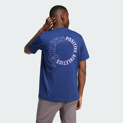 Men's Lounge Verbiage Circle Graphic Tee