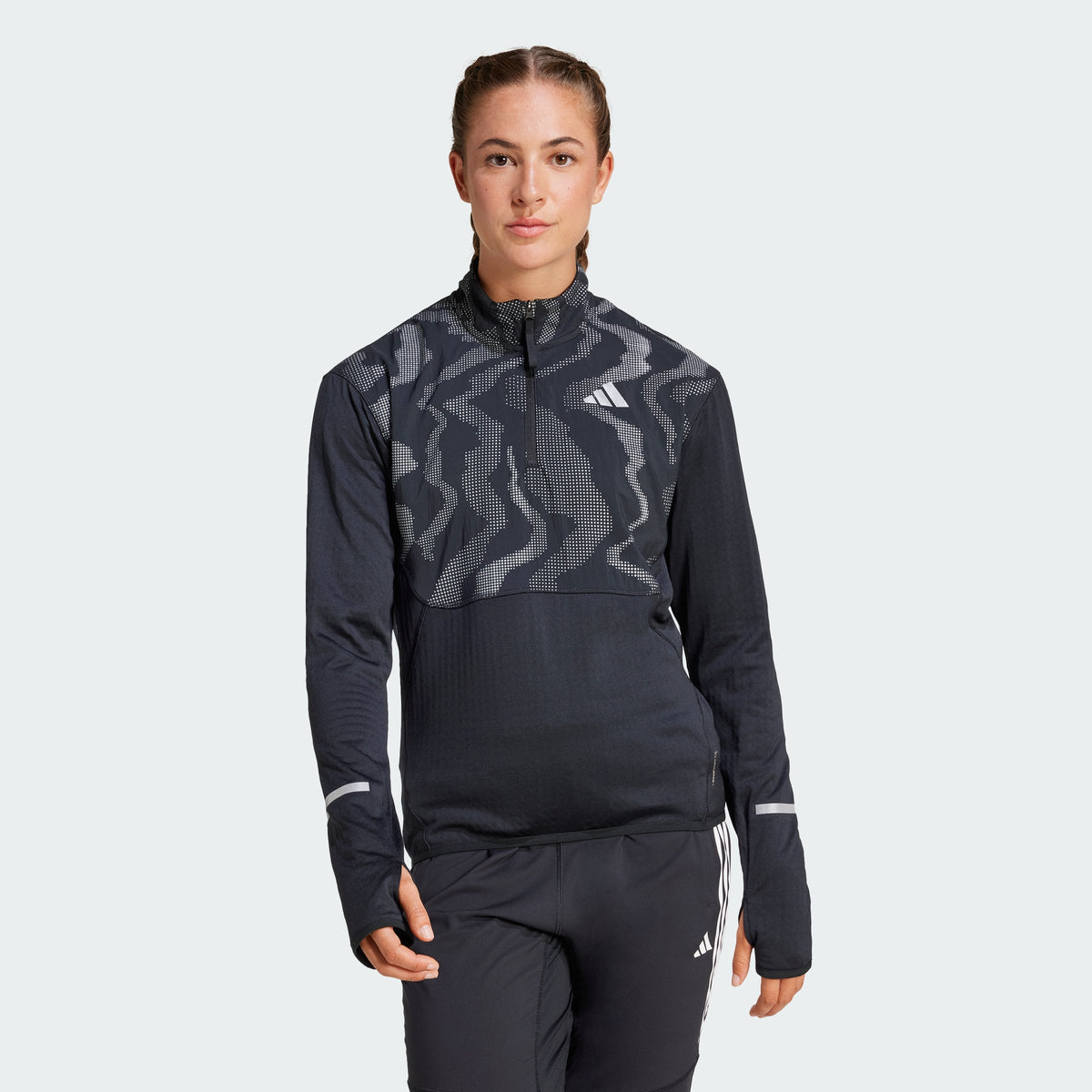 Women's Ultimate Hi Vis Reflective 1/2-Zip Top