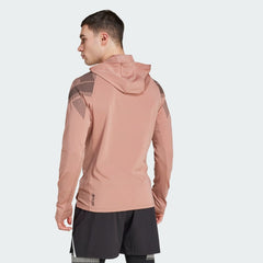 Men's Pro-Series Quarter Zip Hooded Track Jacket