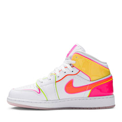 Air Jordan1 Mid Gs Edge Glow