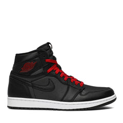 Air Jordan1 Retro High Black Satin Gym Red