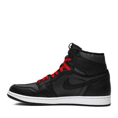 Air Jordan1 Retro High Black Satin Gym Red