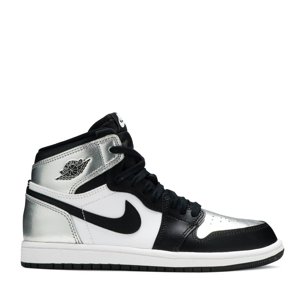 Air Jordan1 High Silver Toe Preschool