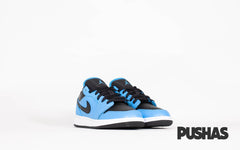 1 Low 'University Blue Black' GS