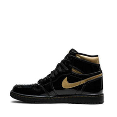 Air Jordan1 Retro High Black Metallic Gold 2020 Gs (New)