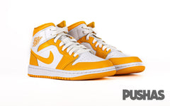 1 Mid 'White/University Gold' Women's (2022)