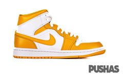 1 Mid 'White/University Gold' Women's (2022)