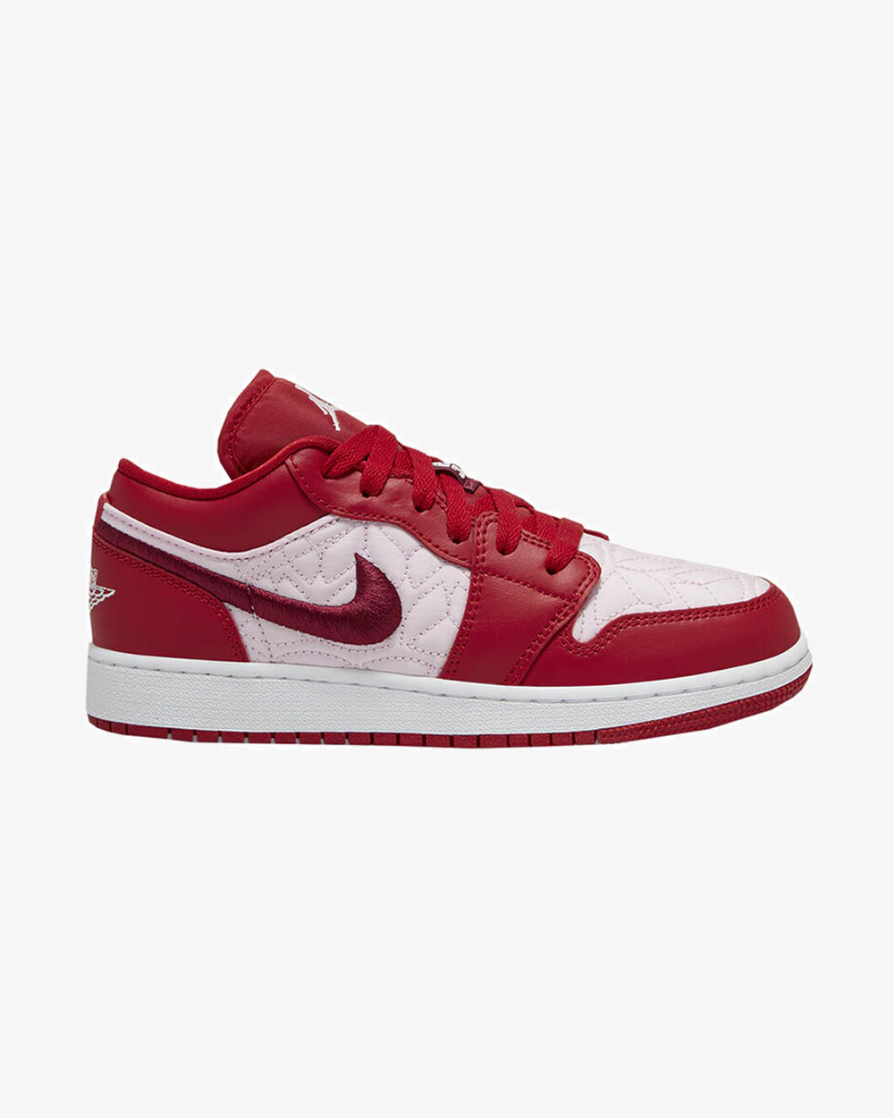 Air Jordan1 Low Gs Se Red Quilt