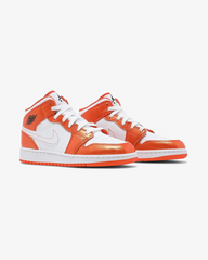 Air Jordan1 Mid Se Gs Electro Orange