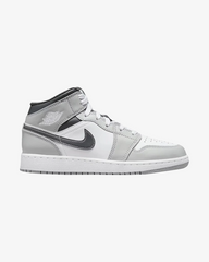 Air Jordan1 Mid Gs Light Smoke Grey Anthracite