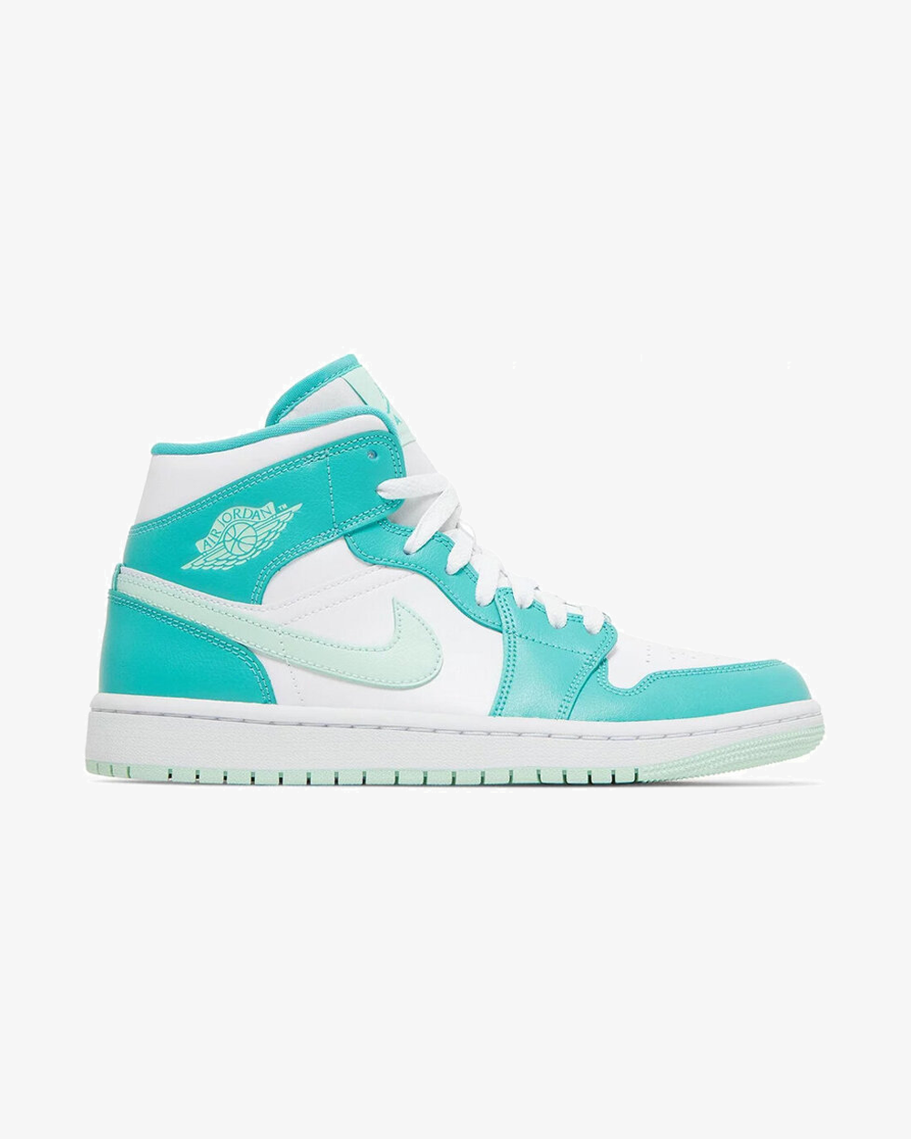 Air Jordan1 Mid Wmns Washed Teal Marine Blue
