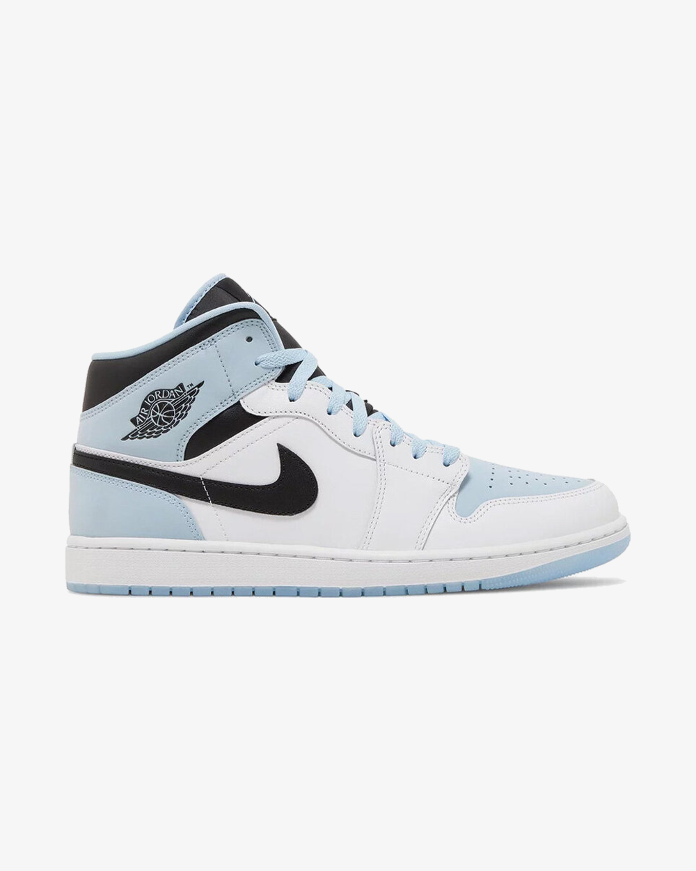 Air Jordan1 Mid Se White Ice Blue 2023
