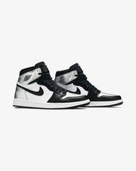 Air Jordan1 High Silver Toe Wmns