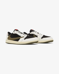 X Travis Scott Air Jordan1 Low Og Sp Wmns Olive