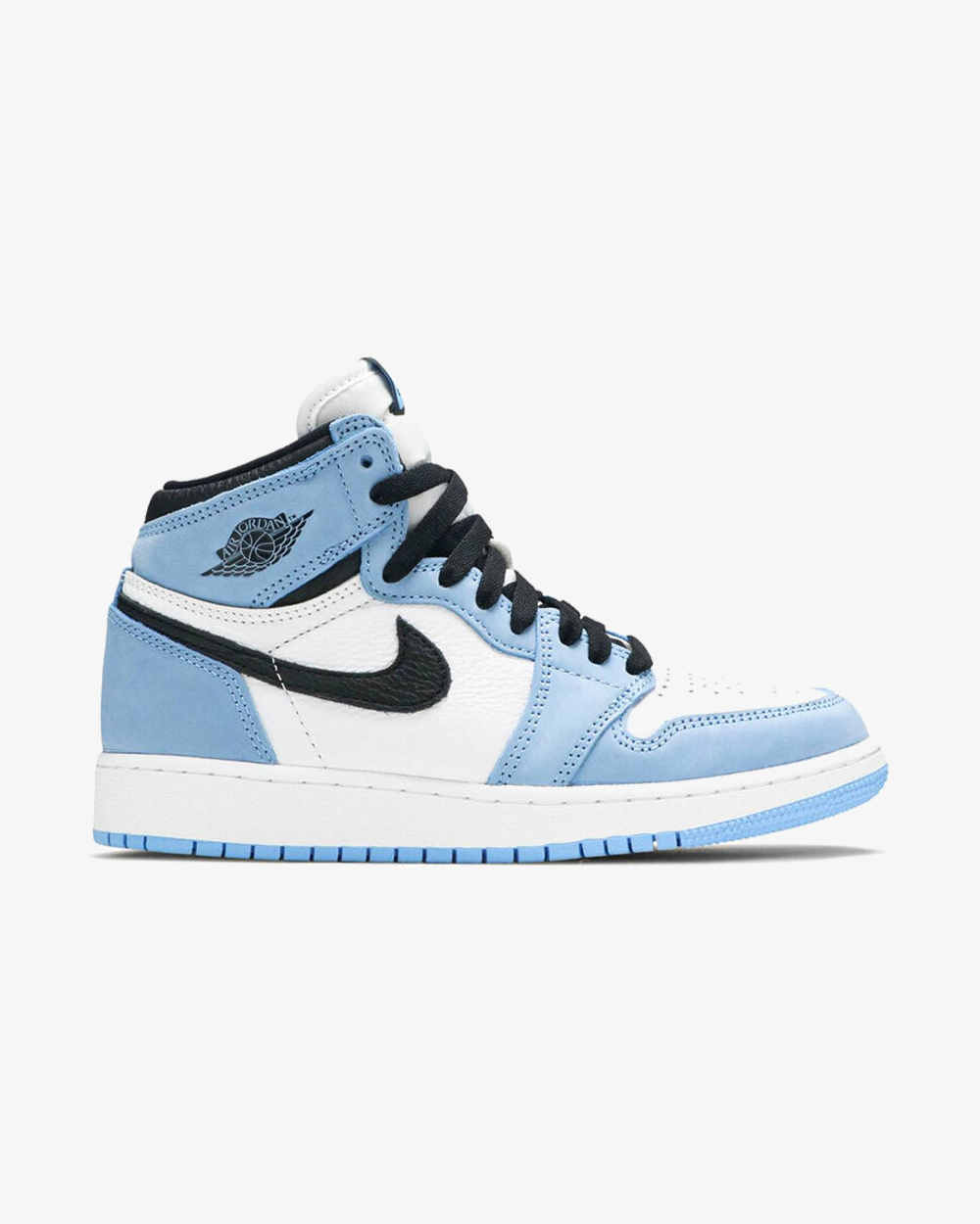 Air Jordan1 Retro High White University Blue Black Gs