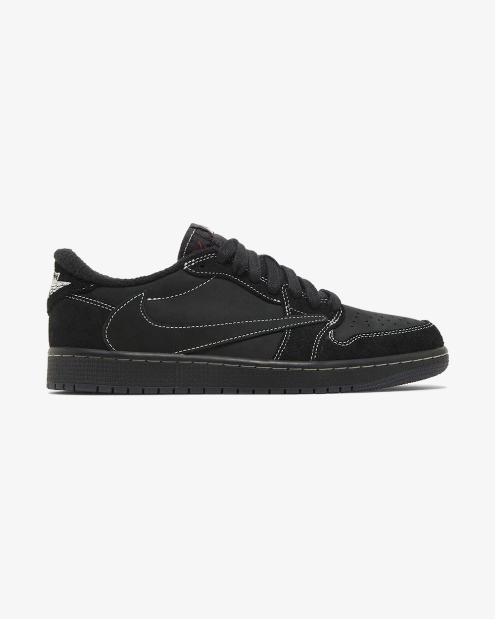X Travis Scott Air Jordan1 Retro Low Black Phantom