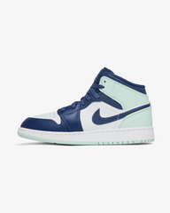 Air Jordan1 Mid Blue Mint Gs
