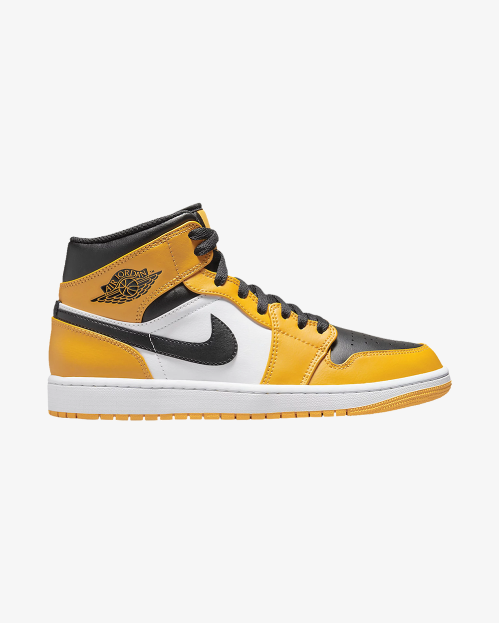 Air Jordan1 Mid Taxi Reverse Yellow Toe (New)