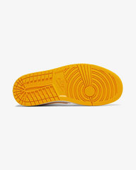 Air Jordan1 Mid Wmns White University Gold