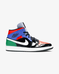 Air Jordan1 Multicolour Patent Mid
