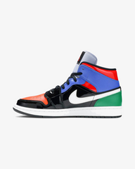 Air Jordan1 Multicolour Patent Mid