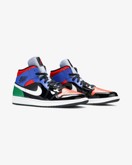 Air Jordan1 Multicolour Patent Mid