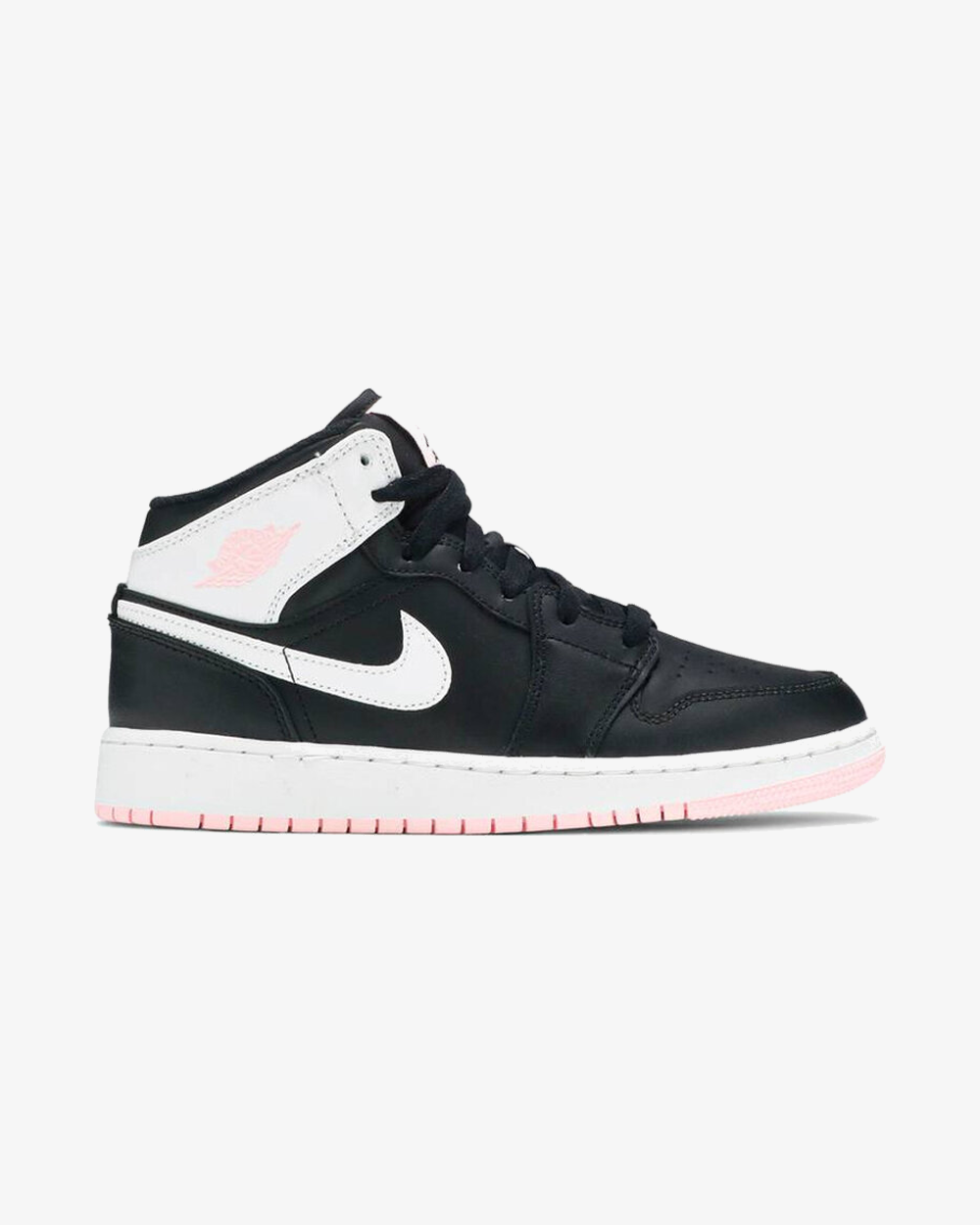 Air Jordan1 Mid Arctic Punch Pink Black Gs