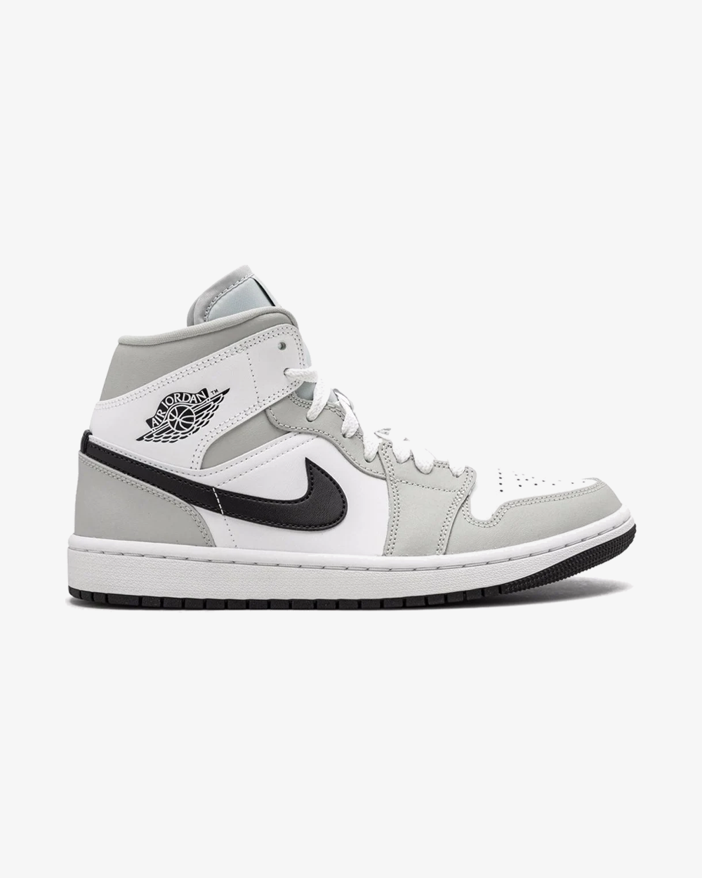 Air Jordan1 Mid Wmns Light Smoke Grey