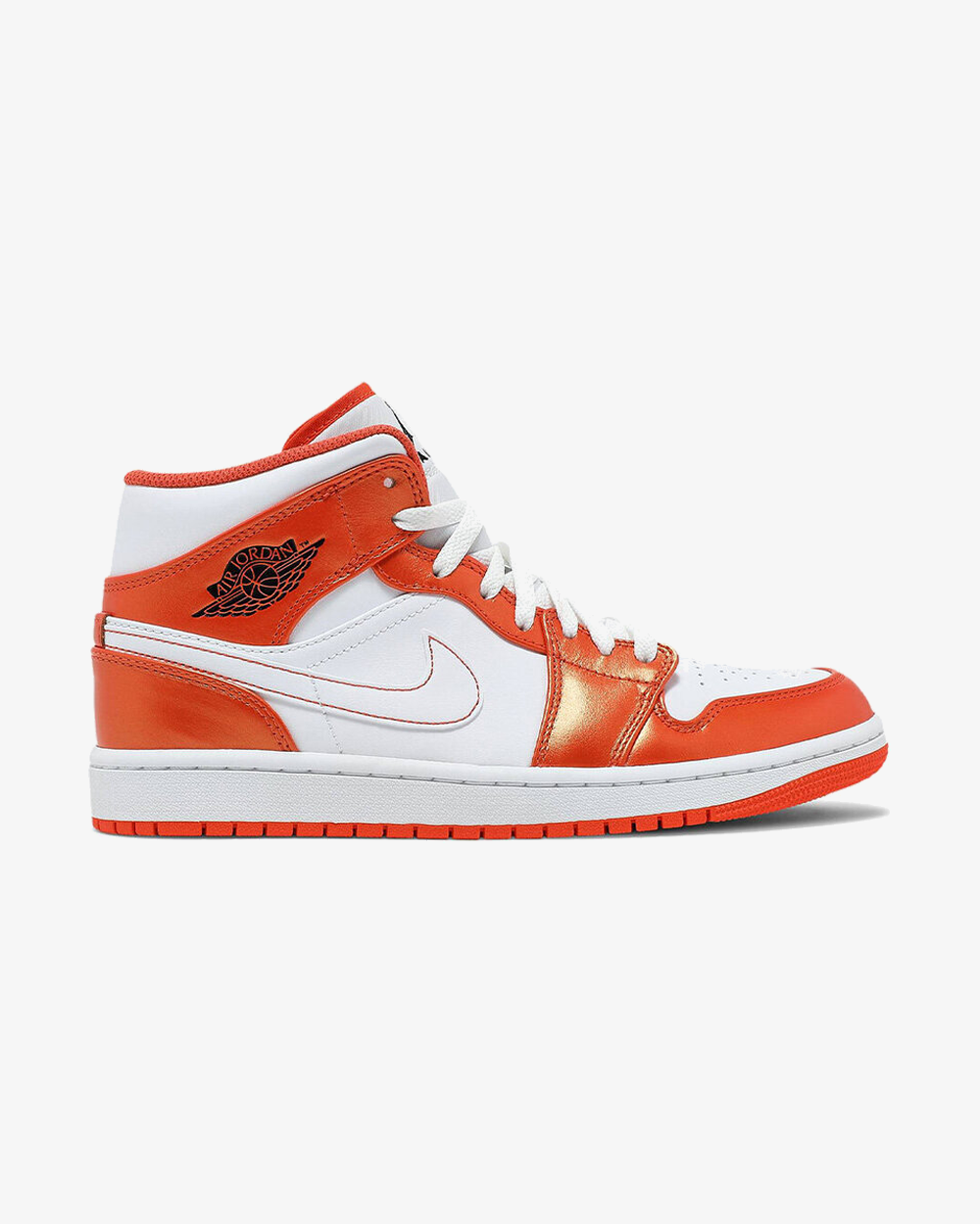 Air Jordan1 Mid Electro Metallic Orange